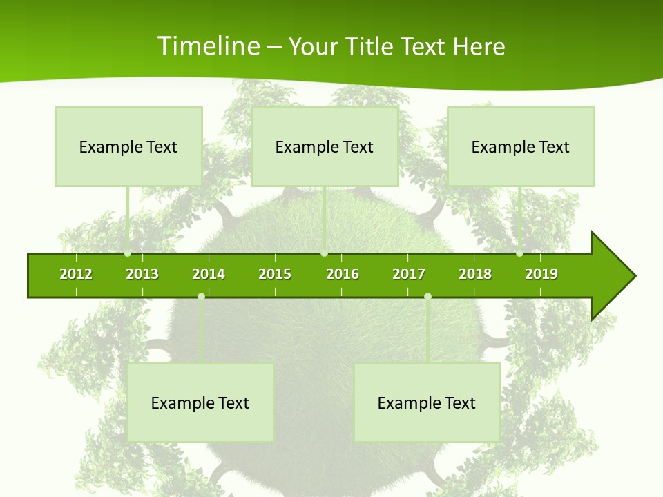 Concept Illustration Foliage PowerPoint Template