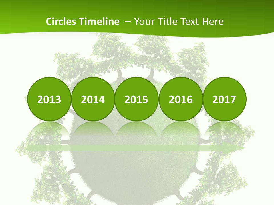 Concept Illustration Foliage PowerPoint Template