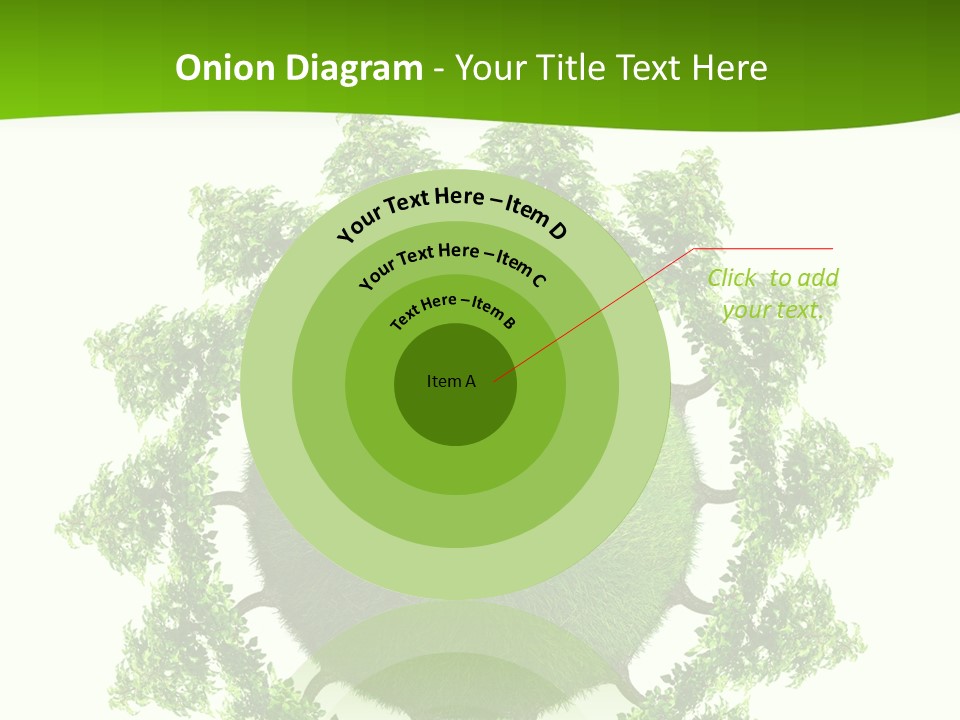 Concept Illustration Foliage PowerPoint Template