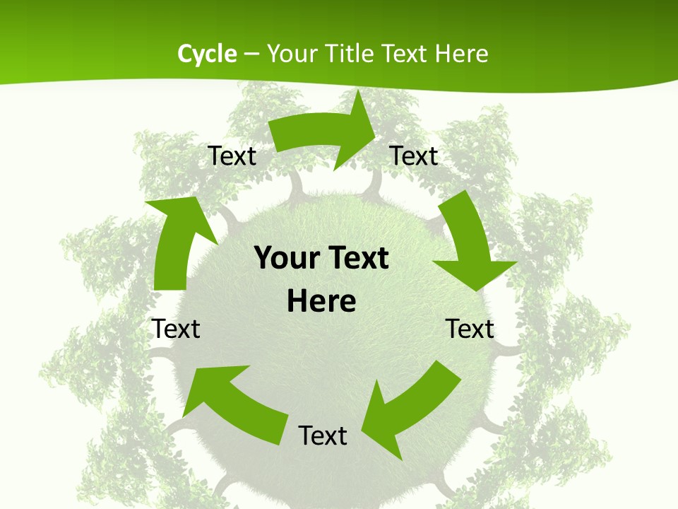 Concept Illustration Foliage PowerPoint Template