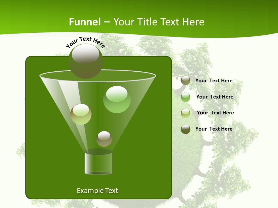 Concept Illustration Foliage PowerPoint Template