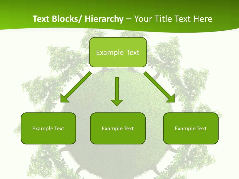 Concept Illustration Foliage PowerPoint Template