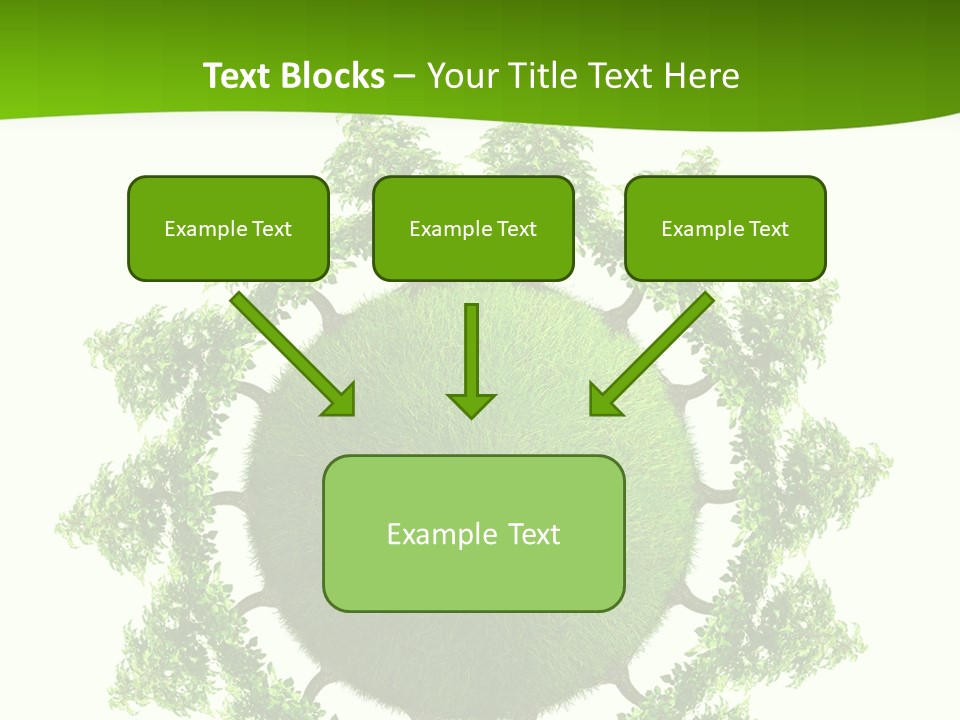 Concept Illustration Foliage PowerPoint Template