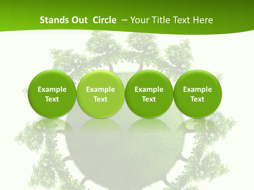 Concept Illustration Foliage PowerPoint Template