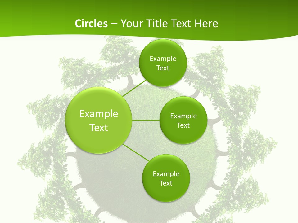 Concept Illustration Foliage PowerPoint Template