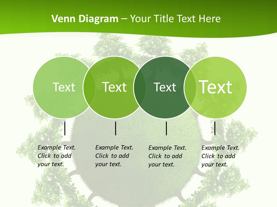 Concept Illustration Foliage PowerPoint Template
