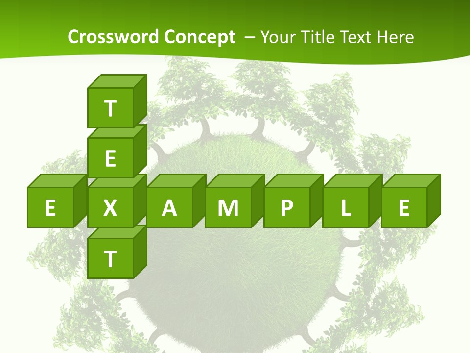 Concept Illustration Foliage PowerPoint Template