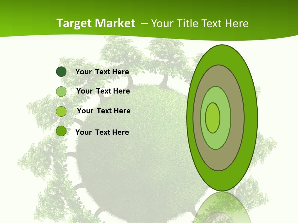 Concept Illustration Foliage PowerPoint Template