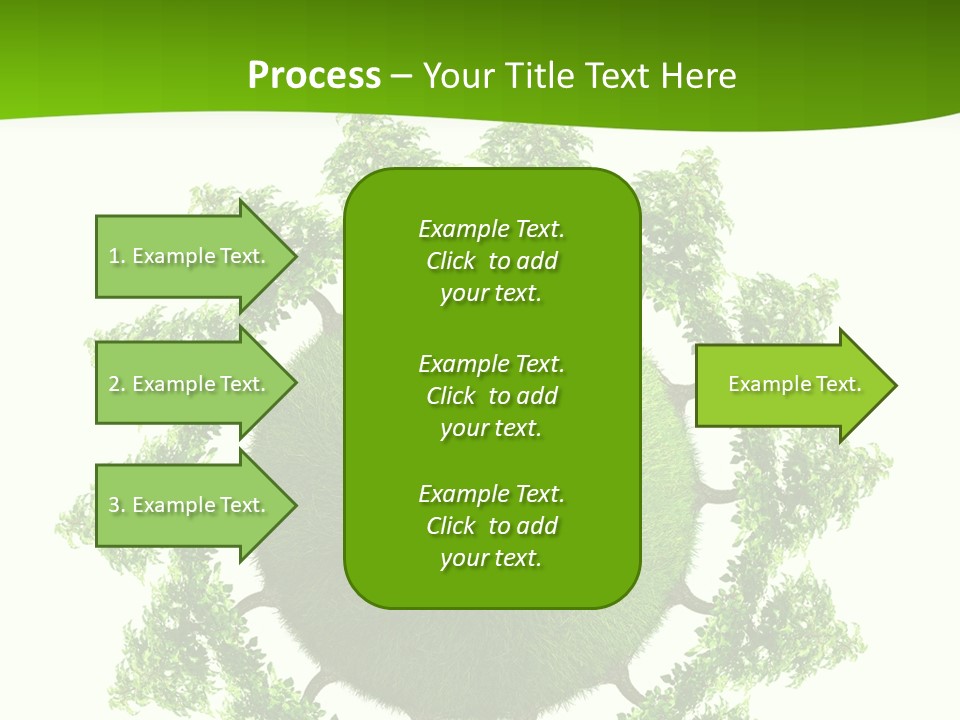 Concept Illustration Foliage PowerPoint Template