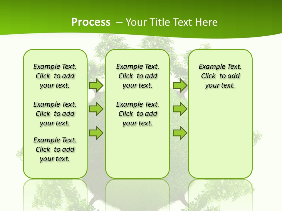 Concept Illustration Foliage PowerPoint Template