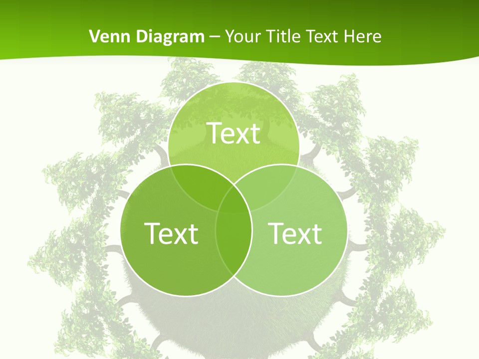 Concept Illustration Foliage PowerPoint Template