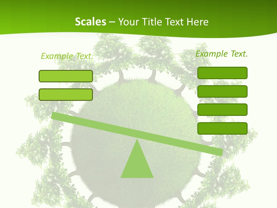 Concept Illustration Foliage PowerPoint Template