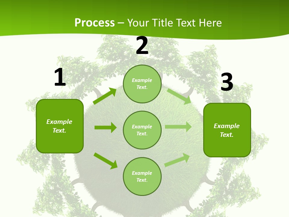 Concept Illustration Foliage PowerPoint Template