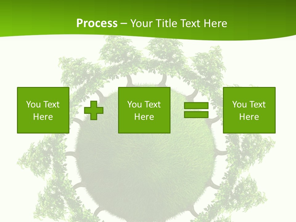 Concept Illustration Foliage PowerPoint Template