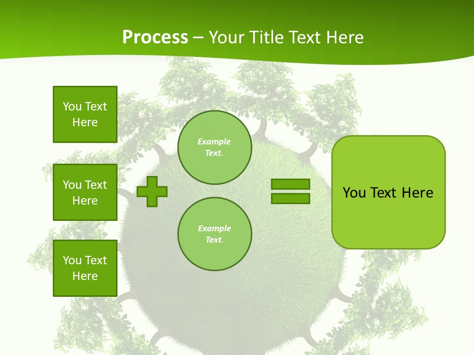 Concept Illustration Foliage PowerPoint Template