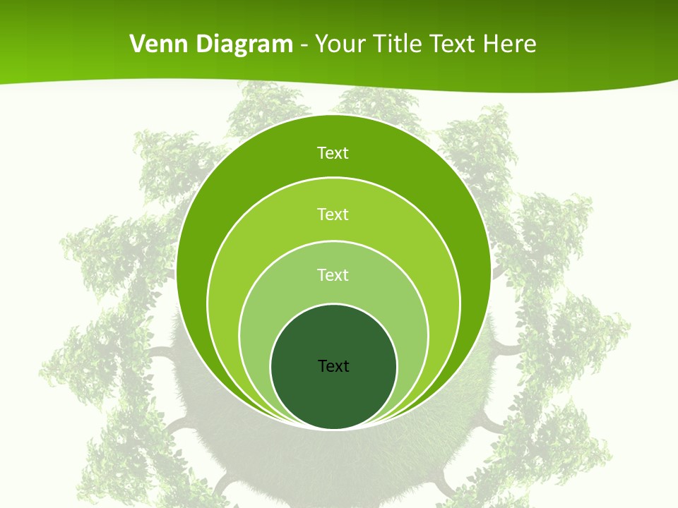 Concept Illustration Foliage PowerPoint Template