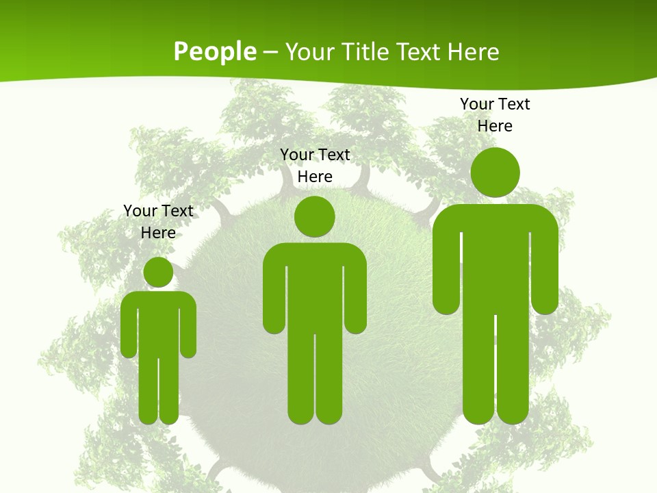 Concept Illustration Foliage PowerPoint Template