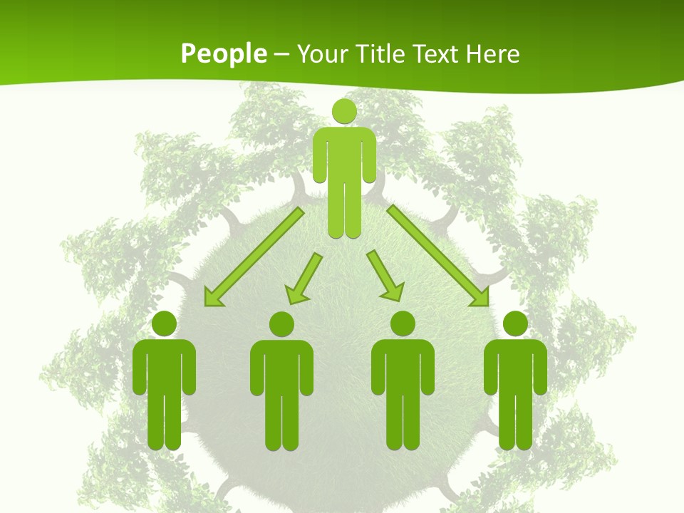 Concept Illustration Foliage PowerPoint Template