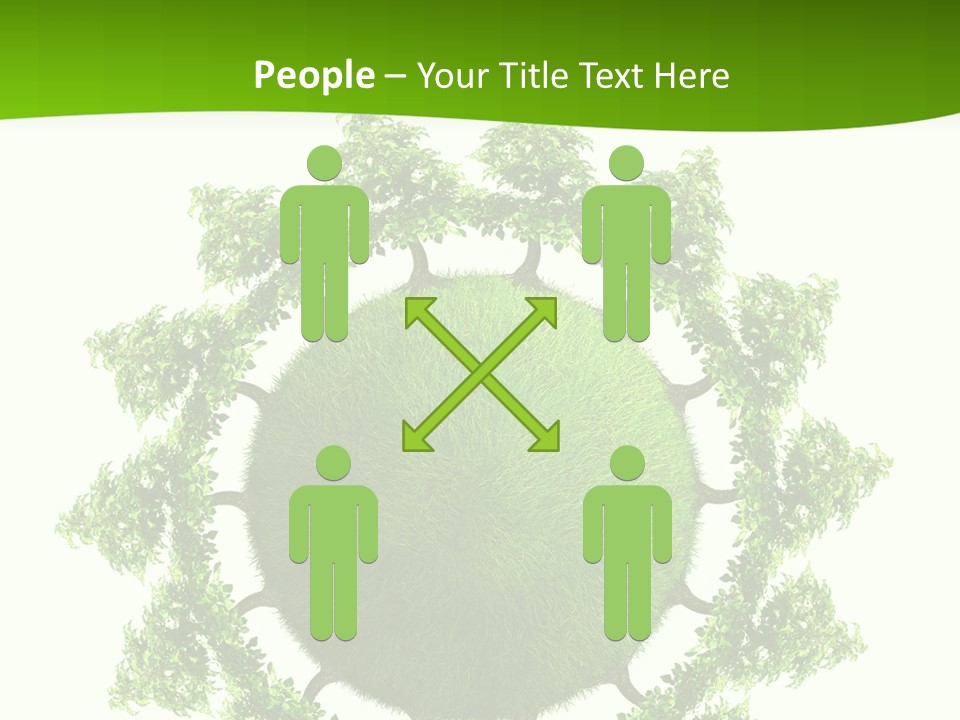 Concept Illustration Foliage PowerPoint Template