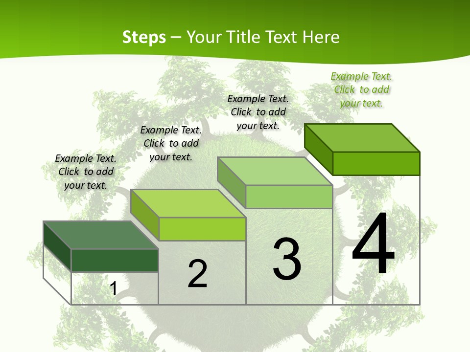 Concept Illustration Foliage PowerPoint Template