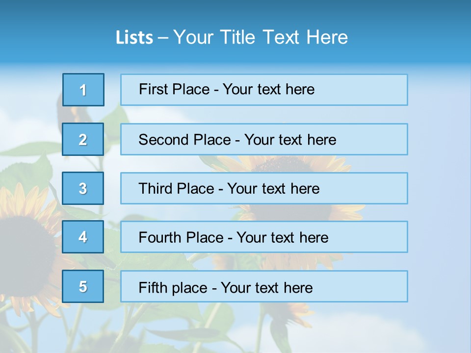 Colour Background Oil PowerPoint Template