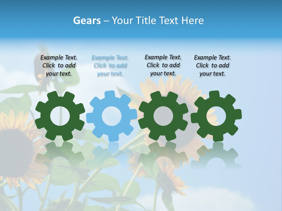 Colour Background Oil PowerPoint Template