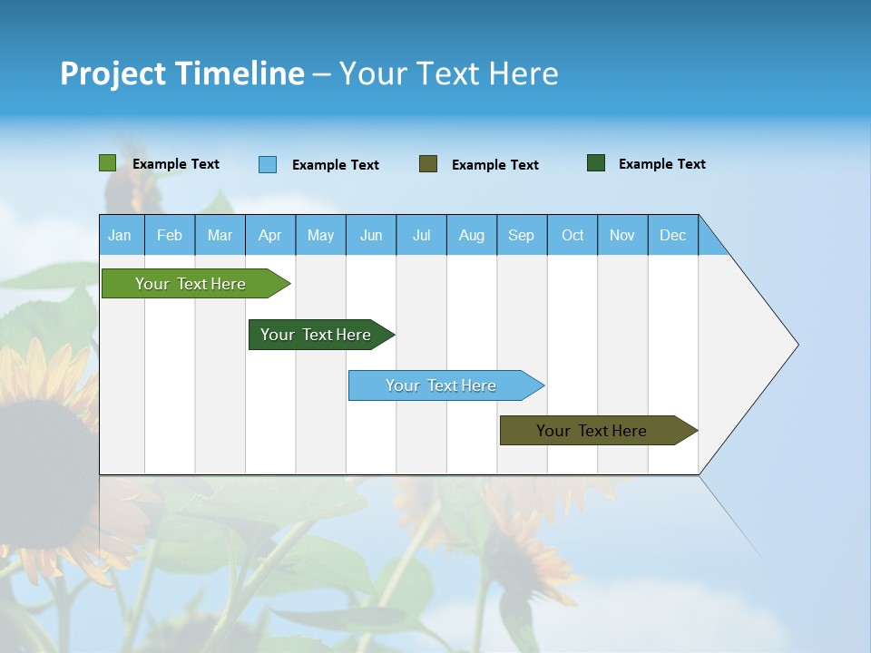 Colour Background Oil PowerPoint Template