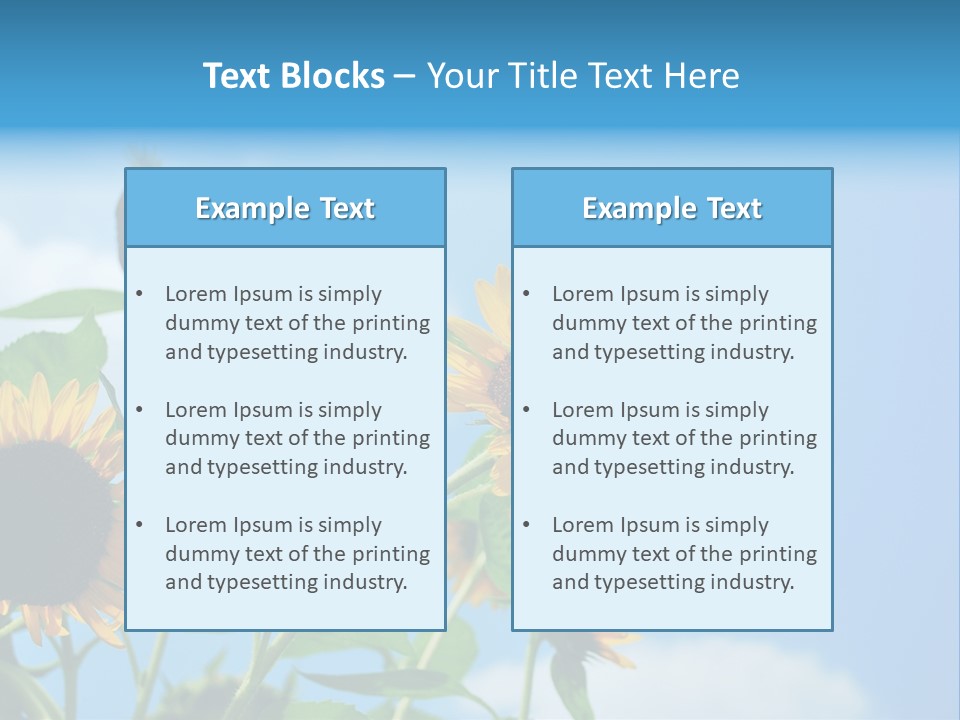 Colour Background Oil PowerPoint Template