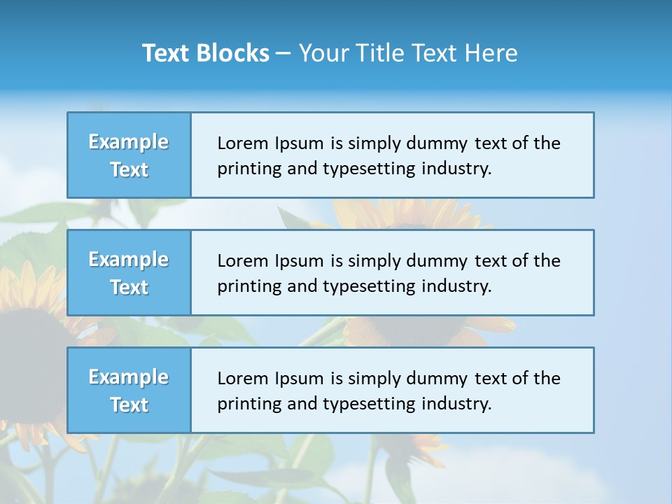 Colour Background Oil PowerPoint Template