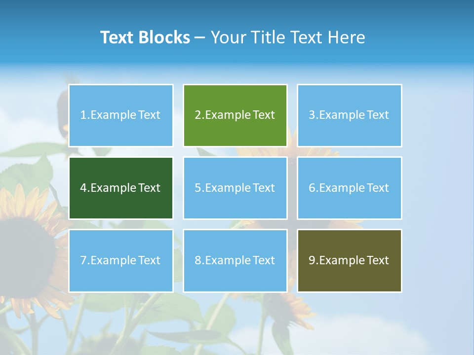 Colour Background Oil PowerPoint Template