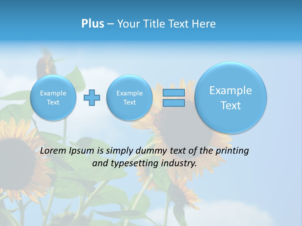 Colour Background Oil PowerPoint Template