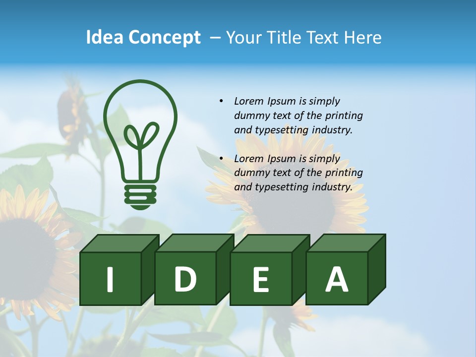 Colour Background Oil PowerPoint Template