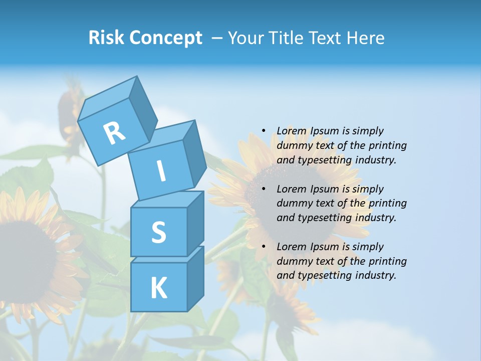 Colour Background Oil PowerPoint Template