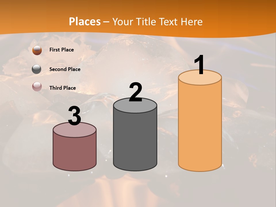 Ice Fire Cold PowerPoint Template