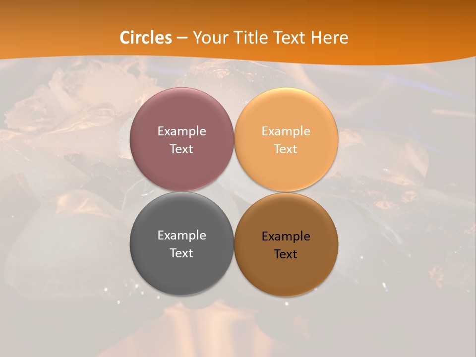 Ice Fire Cold PowerPoint Template