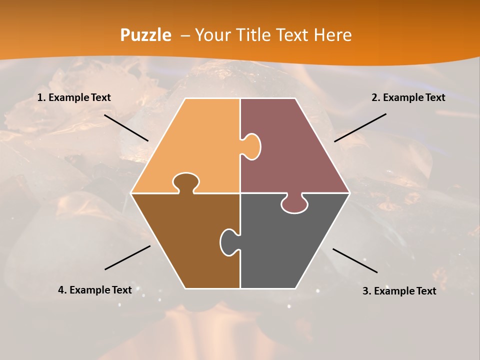 Ice Fire Cold PowerPoint Template