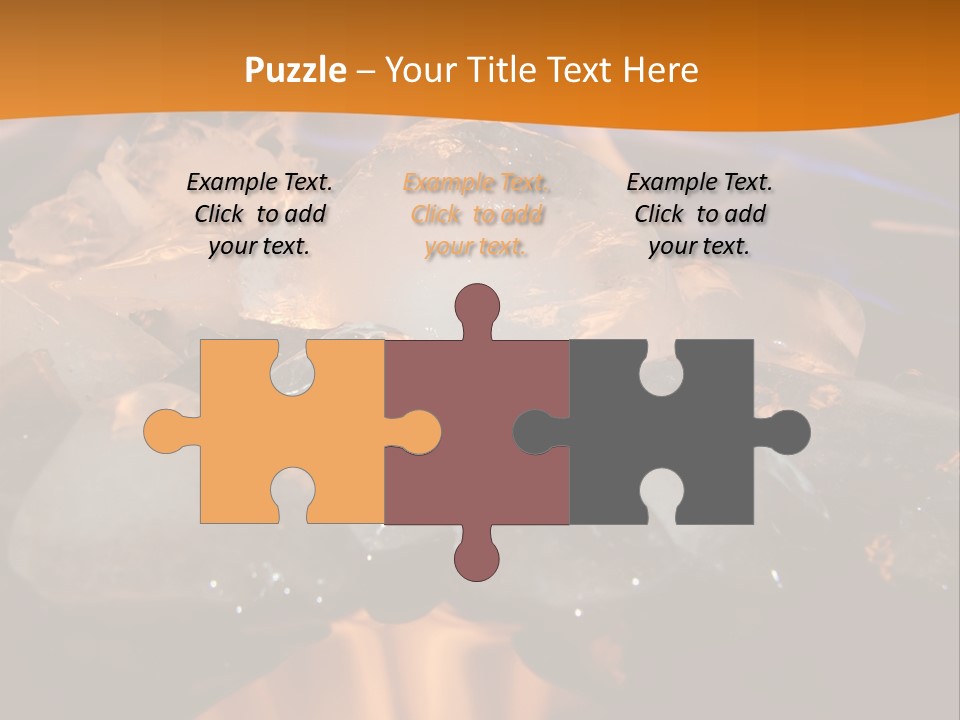 Ice Fire Cold PowerPoint Template