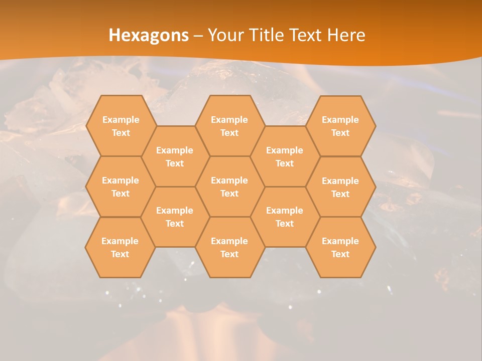 Ice Fire Cold PowerPoint Template