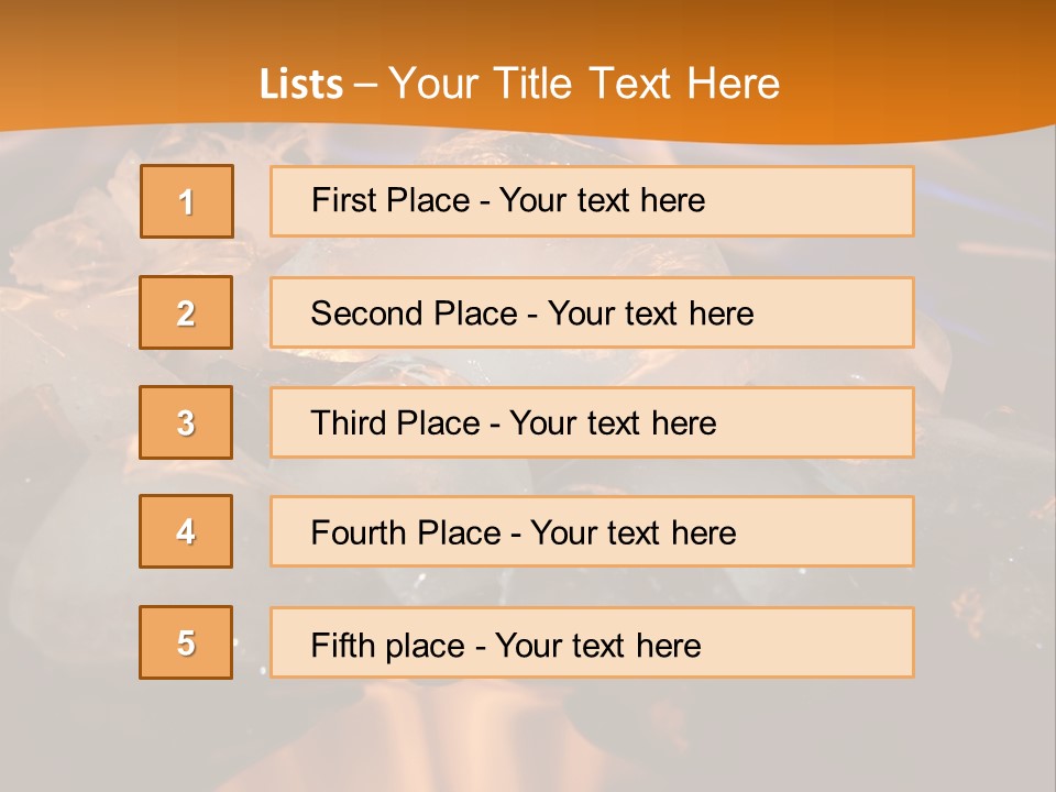 Ice Fire Cold PowerPoint Template