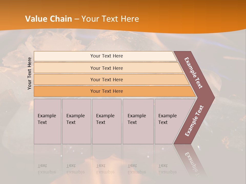 Ice Fire Cold PowerPoint Template