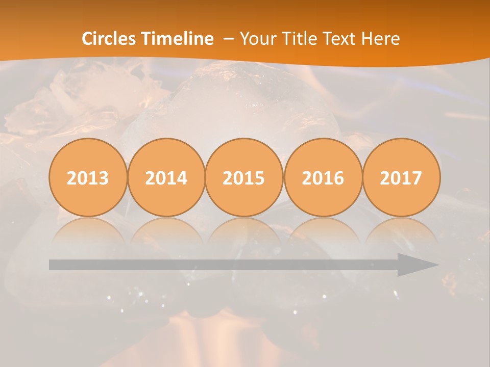 Ice Fire Cold PowerPoint Template