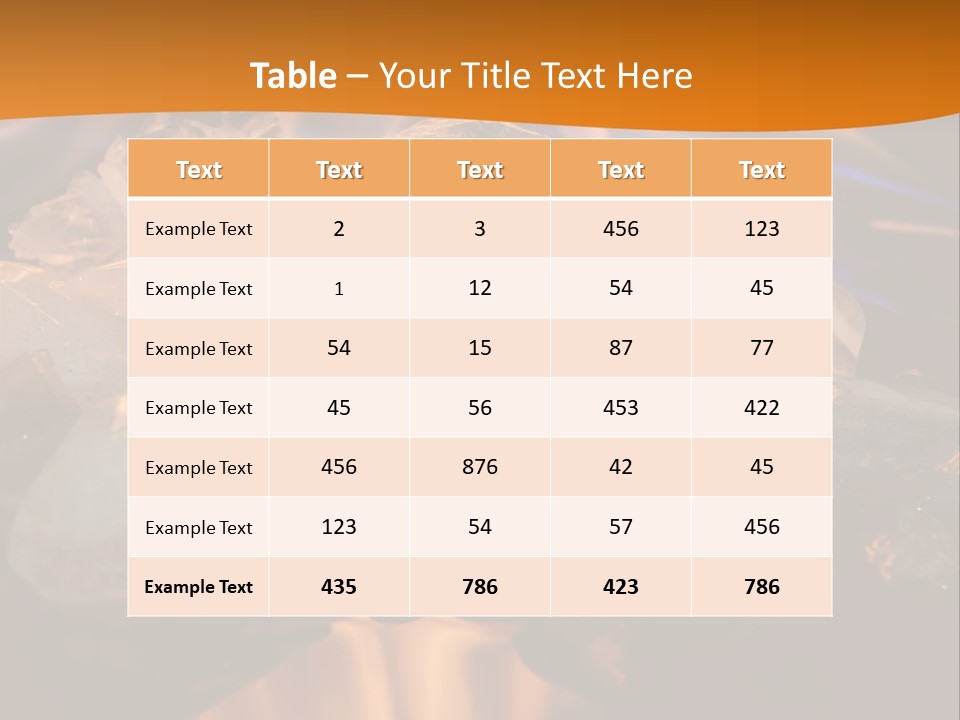 Ice Fire Cold PowerPoint Template