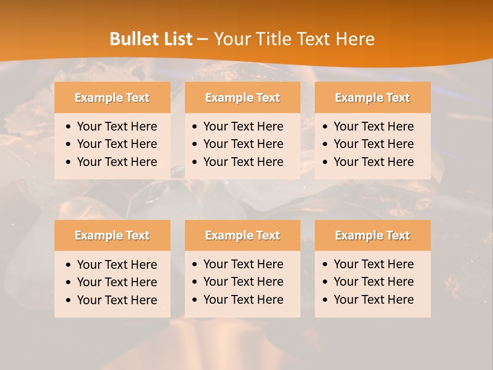 Ice Fire Cold PowerPoint Template