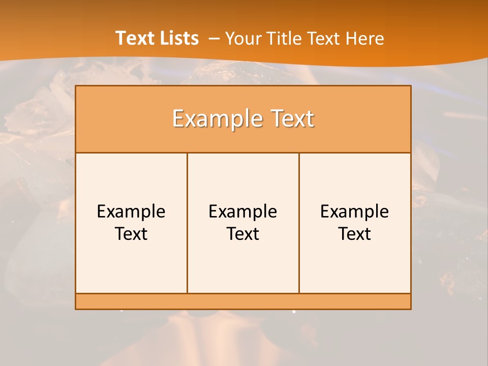 Ice Fire Cold PowerPoint Template