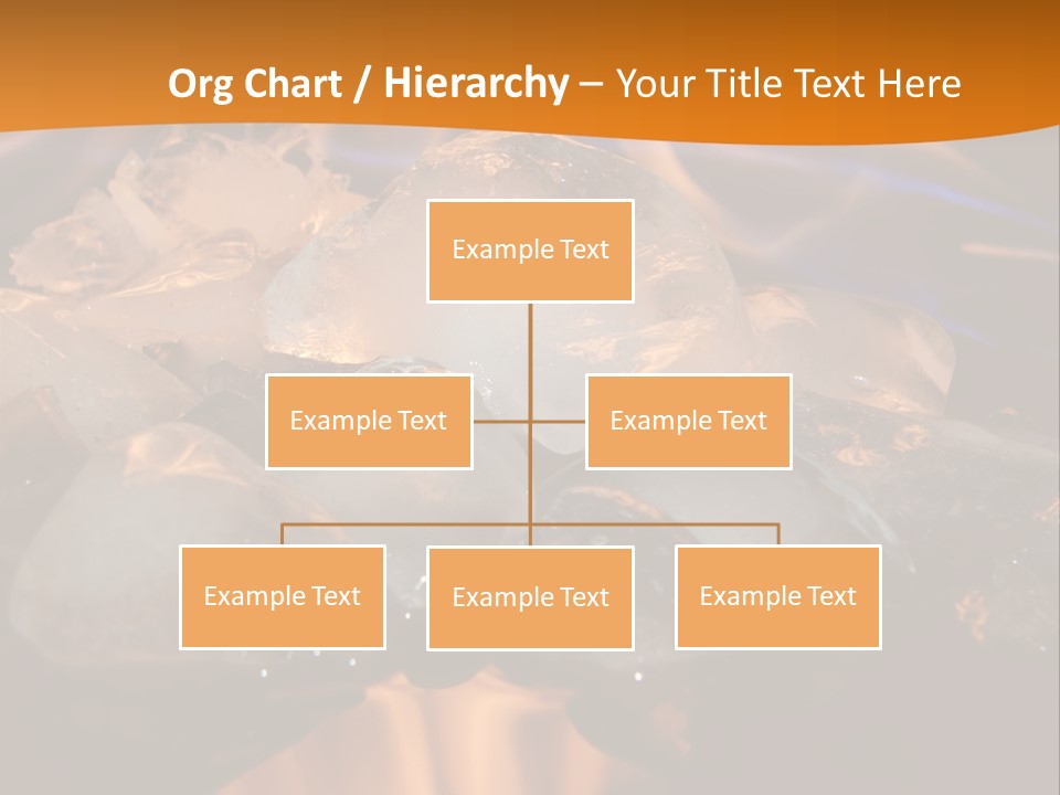 Ice Fire Cold PowerPoint Template