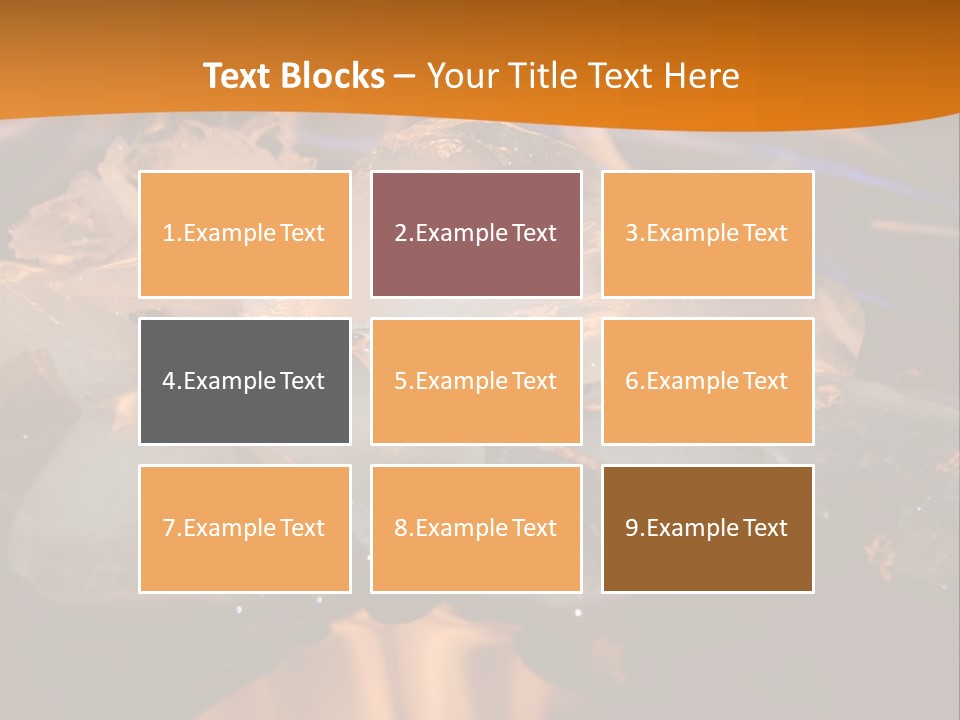 Ice Fire Cold PowerPoint Template