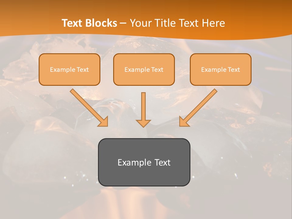Ice Fire Cold PowerPoint Template