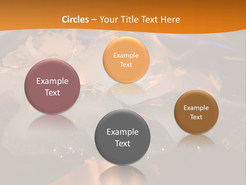 Ice Fire Cold PowerPoint Template