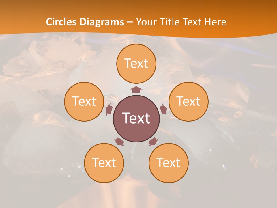 Ice Fire Cold PowerPoint Template