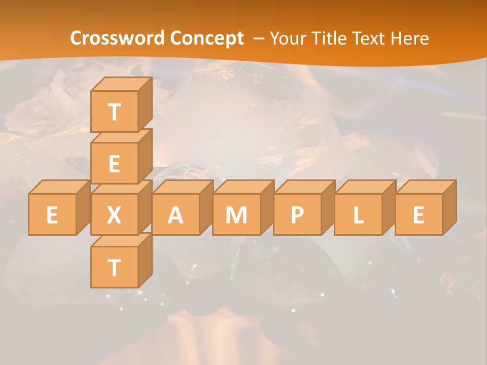 Ice Fire Cold PowerPoint Template